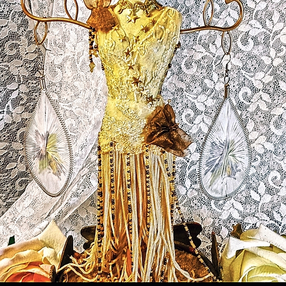 Gorgeous! Vintage dangling earrings - Picture 3 of 3